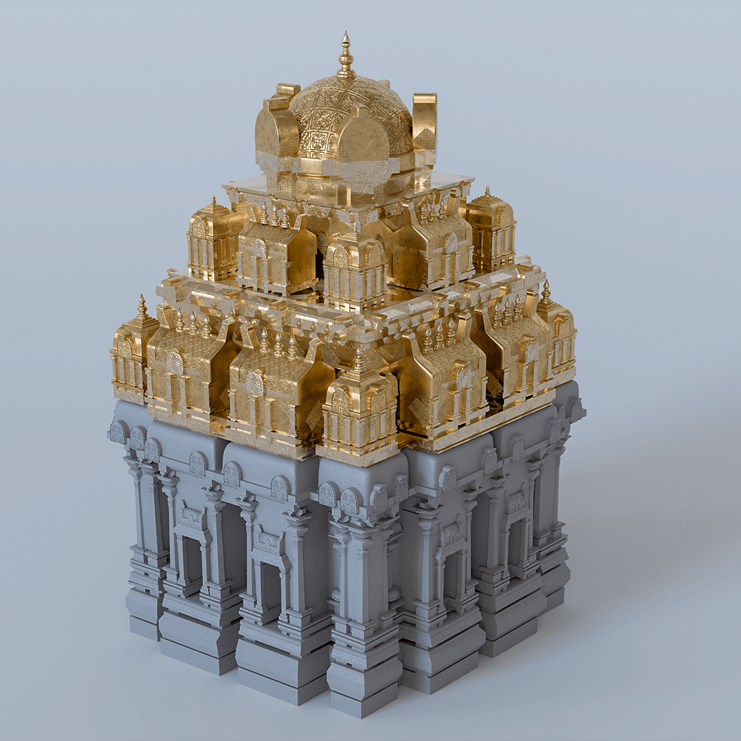 Detailed 3D architectural model prepared for walkthrough animation, flythrough visualization, and cinematic rendering.