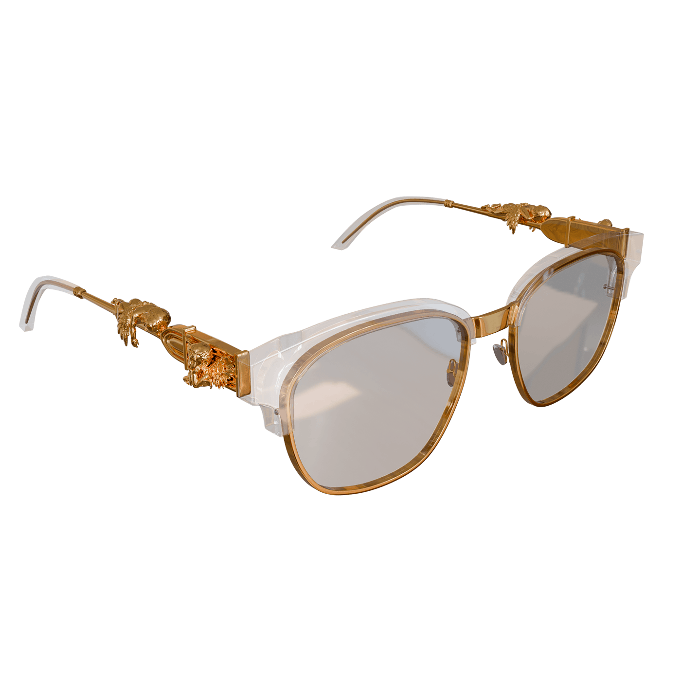 Sculpted Sunglass Testimonal Render